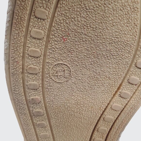 Verbenas Carmen Red Suede Espadrille Flats Made in Spain Women's Size 41(US 9) - Picture 7 of 11